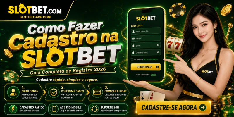 como fazer cadastro na slotbet guia completo de registro 2026
